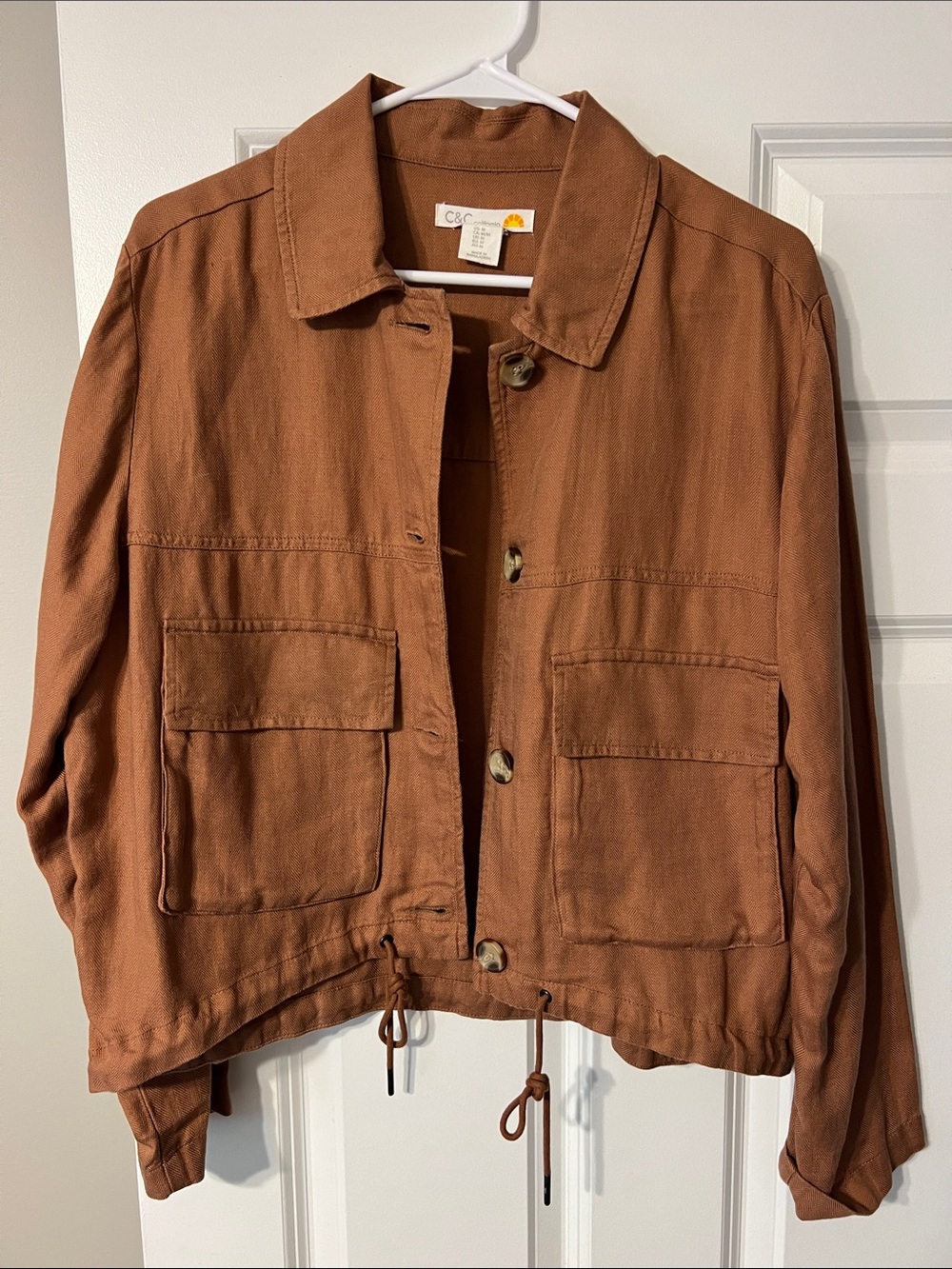 C&C California Burnt Orange Utility Jacket